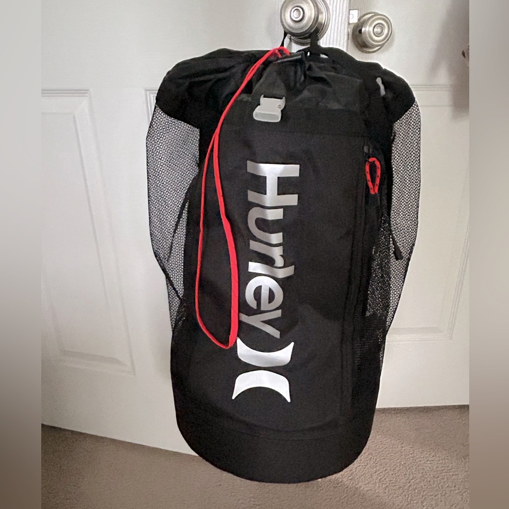 Hurley Black Cooler Backpack